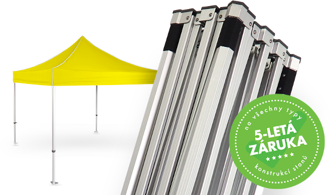 5 letá záruka na všechny konstrukce