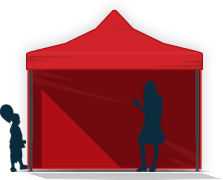 Párty stany 3x3 Párty stany 3x3