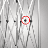 Detail - Plastová spojka tyček hexa konstrukce