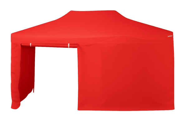 Boční plachta 4,5m s dveřmi