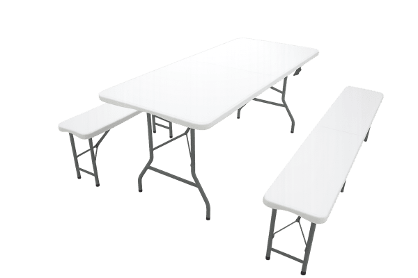 Plastový pivní set – 180 cm