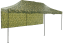 Nůžkový stan 3x6m hliníkový - 1 boční plachta