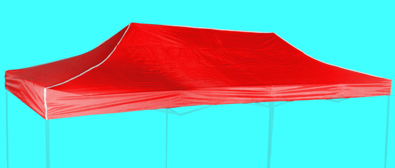 Střecha 6x3 hexagon, Červená